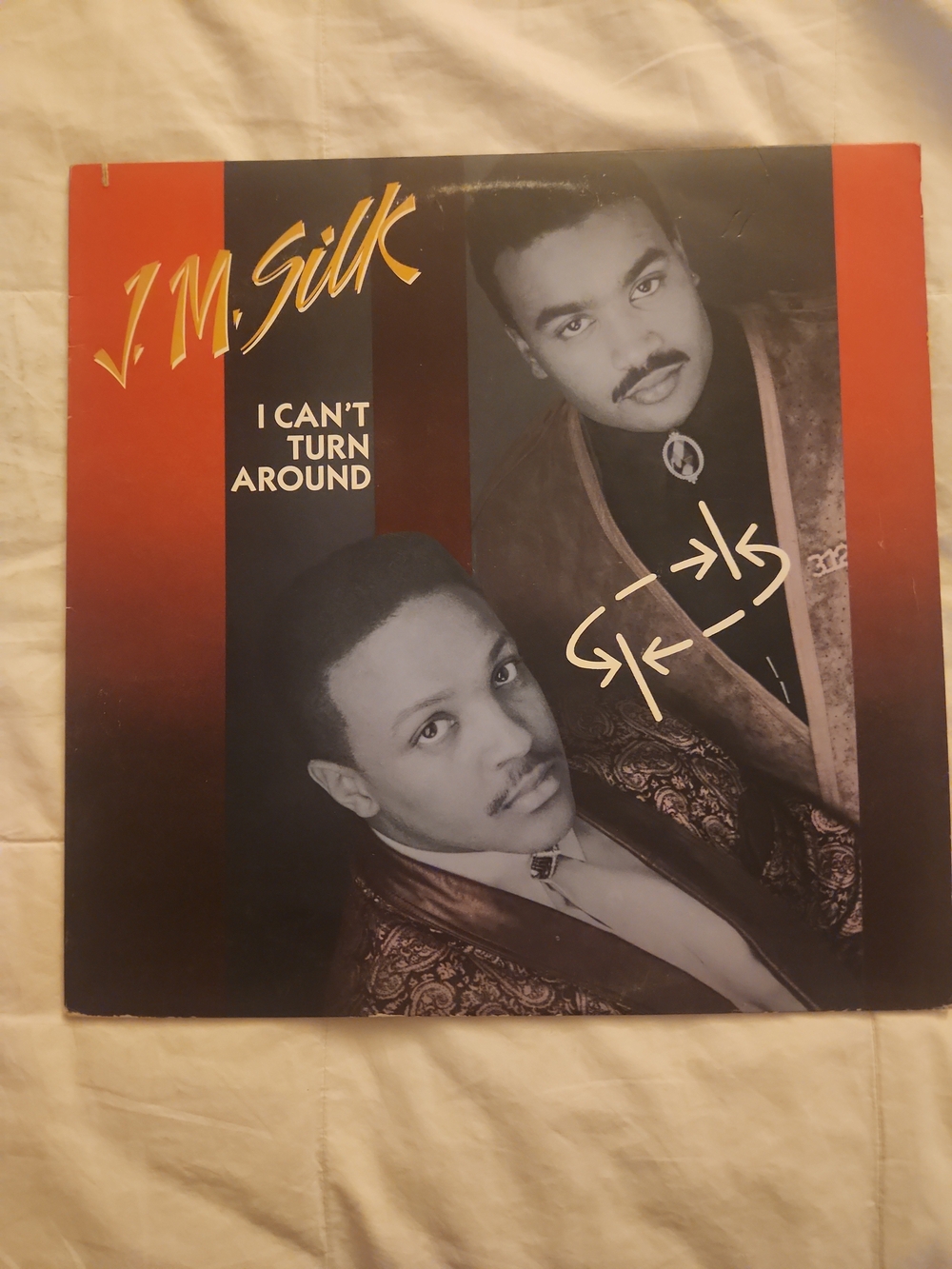 J.M. Silk - I Can't Turn Around Vinyl -- Not Played In 30 Years!!! Still VG